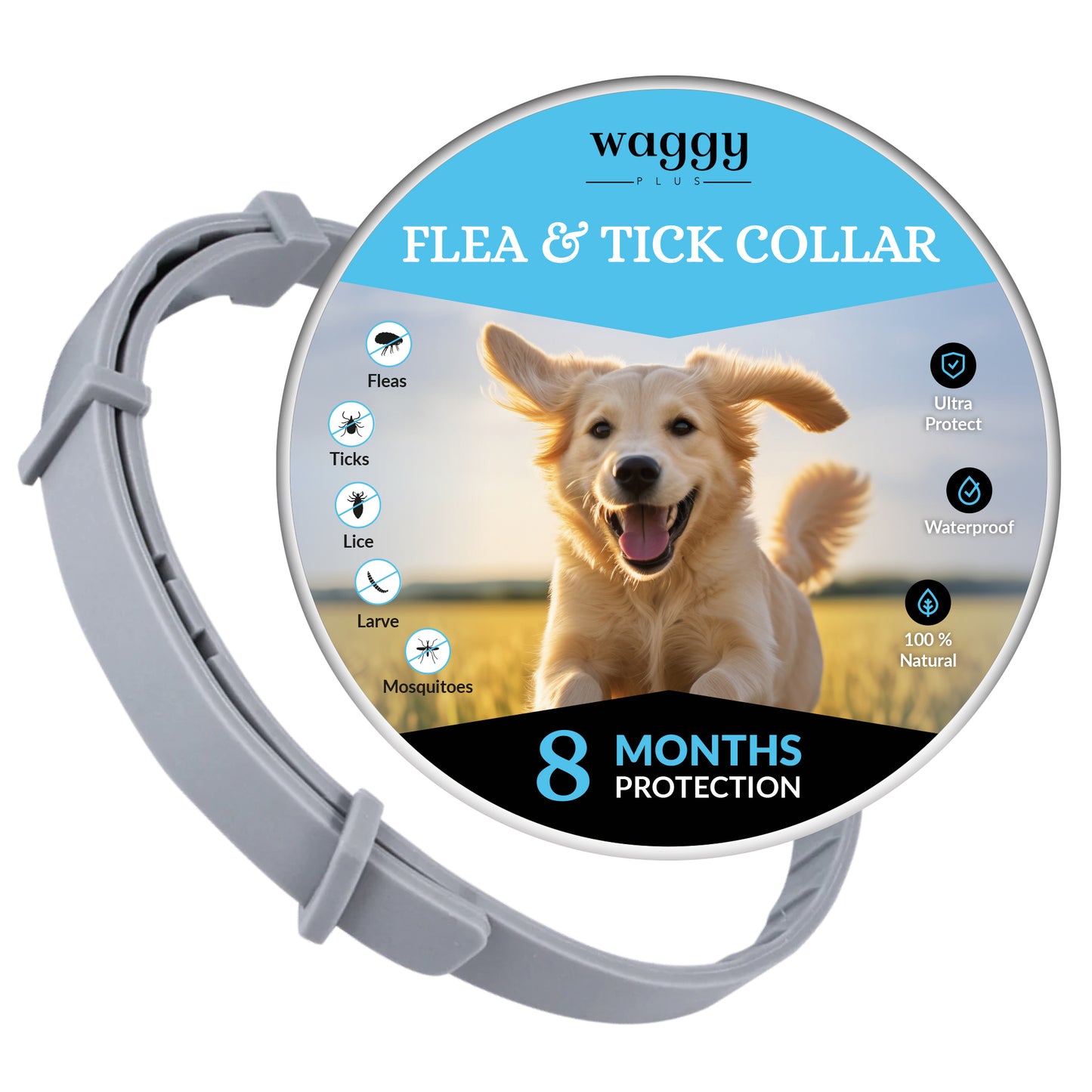 Collar Antiparasitario 100% Natural