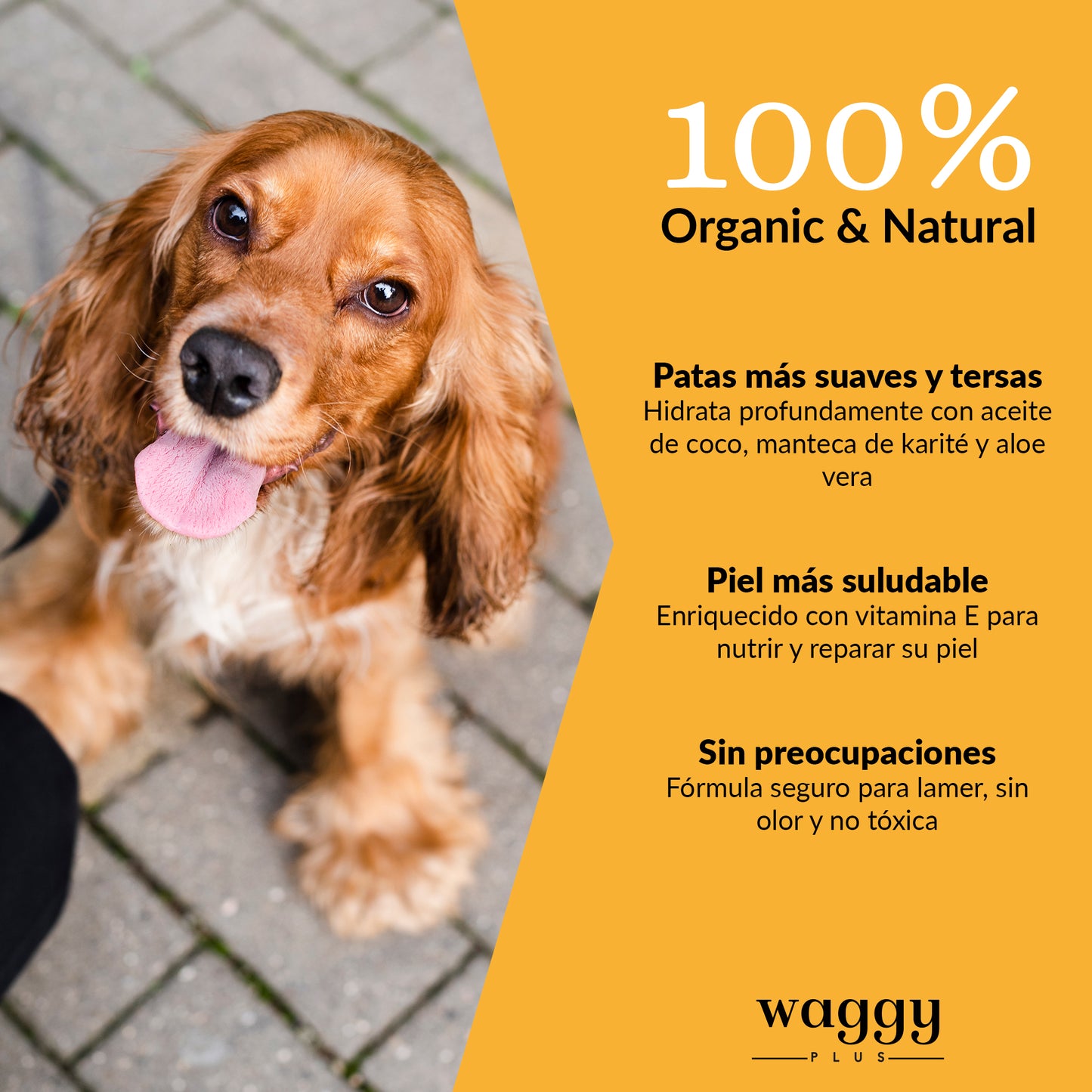 Bálsamo 100% natural Protector para Patas y Nariz
