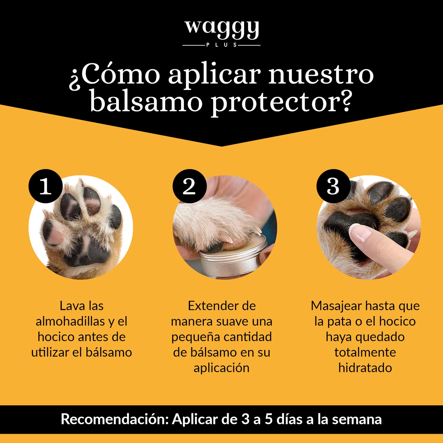 Bálsamo 100% natural Protector para Patas y Nariz